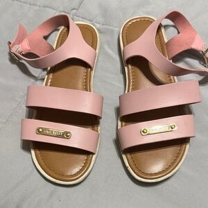 Nine West Blush Pink Strappy Sandals